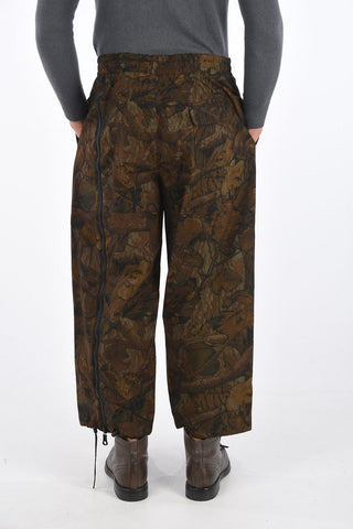 camouflage PIETERJAN drawstring waist cargo pants