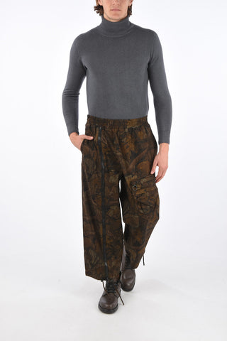 camouflage PIETERJAN drawstring waist cargo pants