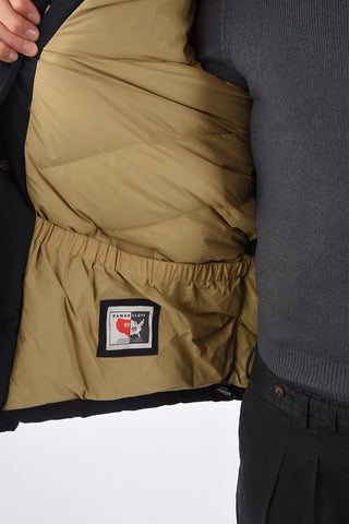 hooded down jacket