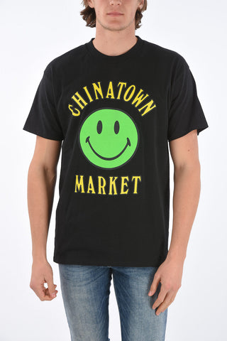 SMILEY printed crew-neck t-shirt