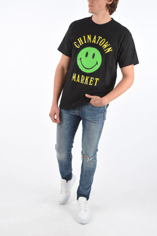 SMILEY printed crew-neck t-shirt