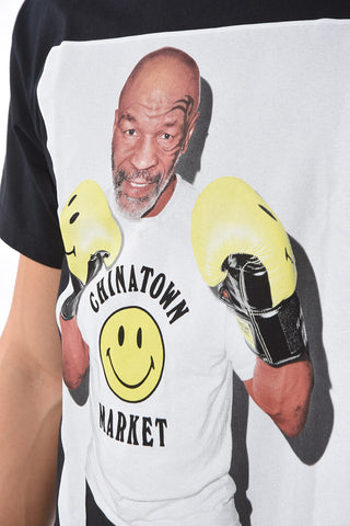 SMILEY t-shirt girocollo con stampa Mike Tyson