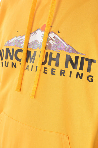 printed MOUNTAINEERING sweatshirt with hood