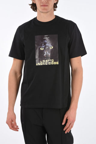 DARIO ARGENTO X MSGM Crew Neck Printed T-Shirt