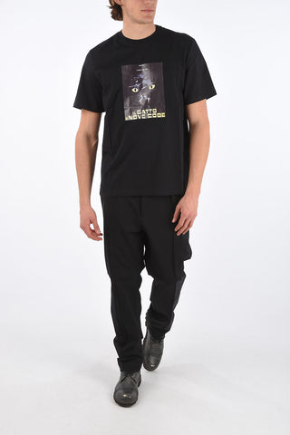 DARIO ARGENTO X MSGM Crew Neck Printed T-Shirt