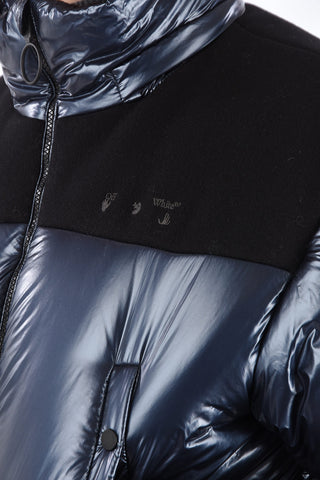 padded jacket with zip closure