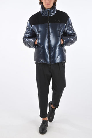 padded jacket with zip closure