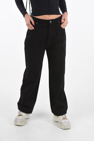 5 Pockets Regular Rise Straight Denims