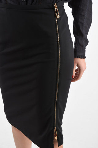 Longuette with Jewel Side Zip