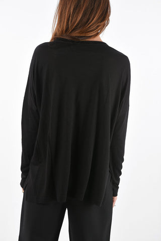 Maglia Over in Jersey di Lana
