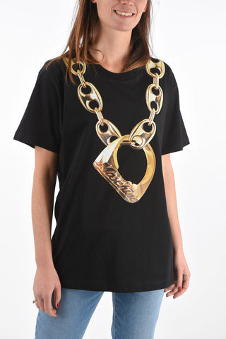 Crew Neck MACRO RING Printed T-Shirt