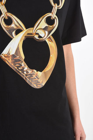 Crew Neck MACRO RING Printed T-Shirt