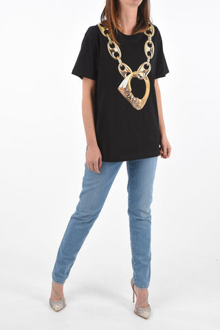 Crew Neck MACRO RING Printed T-Shirt