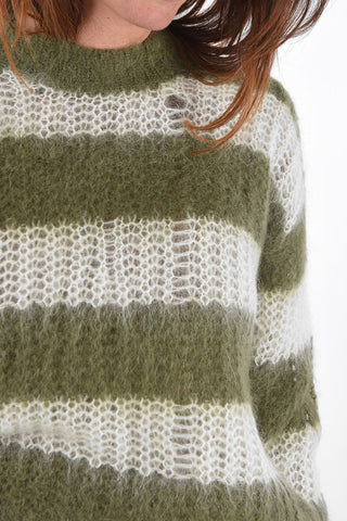 Maglia girocollo ANTONICCA a righe