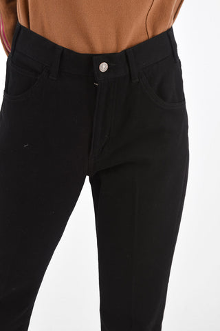 4 Pockets Boot Cut Denims with Belt Loops
