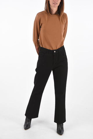 4 Pockets Boot Cut Denims with Belt Loops