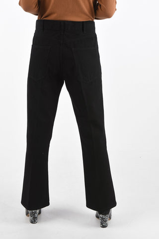 4 Pockets Boot Cut Denims with Belt Loops