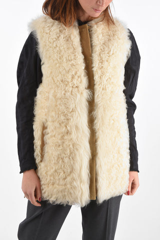 Sheraling Snap Button Sleeveless Coat