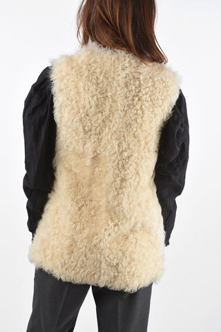 Sheraling Snap Button Sleeveless Coat