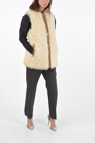 Sheraling Snap Button Sleeveless Coat
