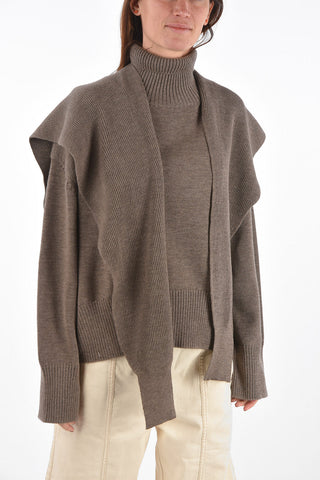 wool turtle-neck sweater