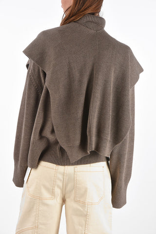 wool turtle-neck sweater