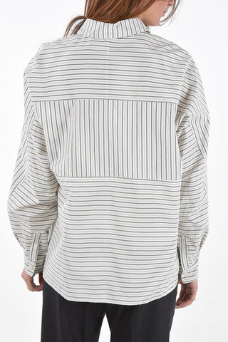 Camicia STANDARD FIT a Righe Verticali 