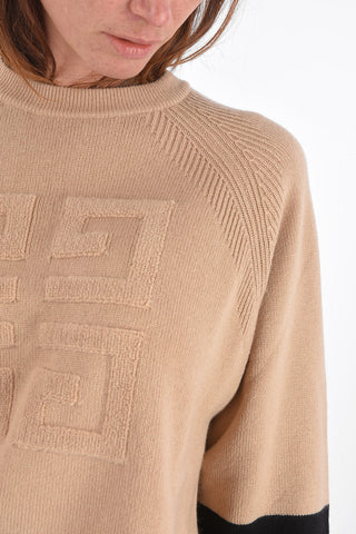 maglia girocollo in cashmere