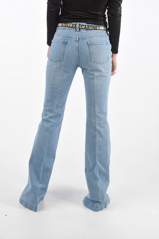 Boot Cut Jeans with Belt
