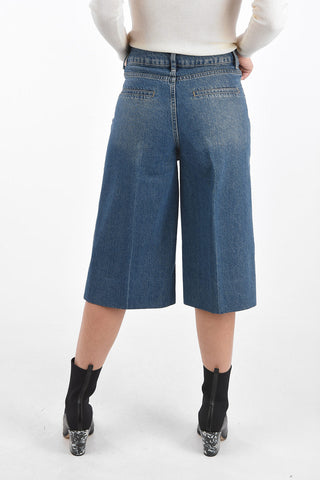 Mid-rise waist BERNADETTE cropped jeans