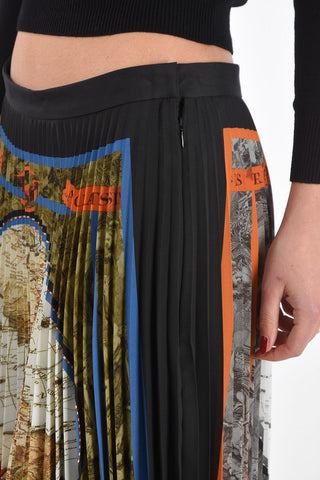 Pleated Skirt RERSBY with Print