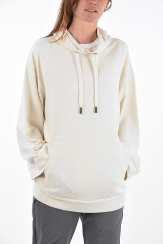 cashmere sweatshirt with hood