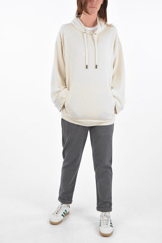 cashmere sweatshirt with hood