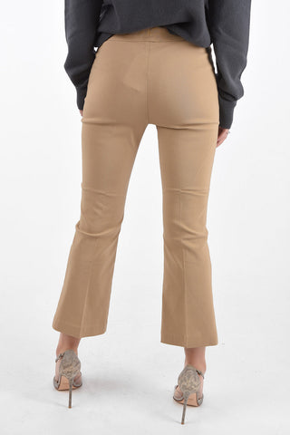 skinny fit LEO cropped pants