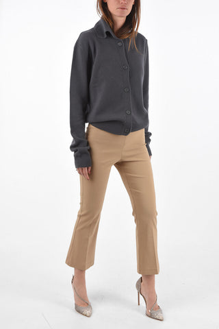 skinny fit LEO cropped pants