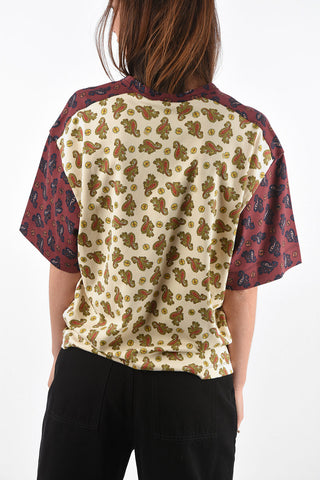Paisley Printed Crewneck T-shirt