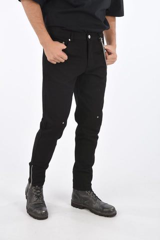 5 Pocket SKINNY Denims with Chain