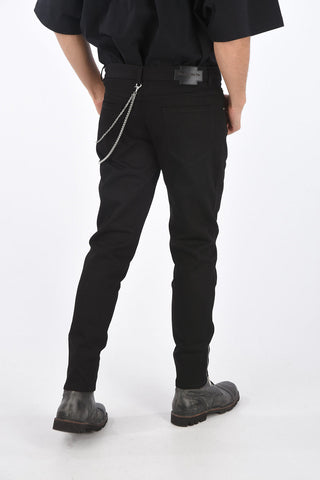 5 Pocket SKINNY Denims with Chain