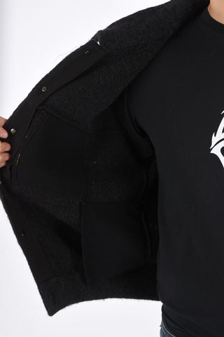 alpaca blend jacket