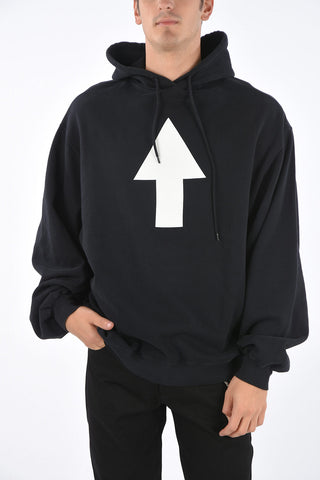 BOMBER FIT ARROW Hoodie with Prints