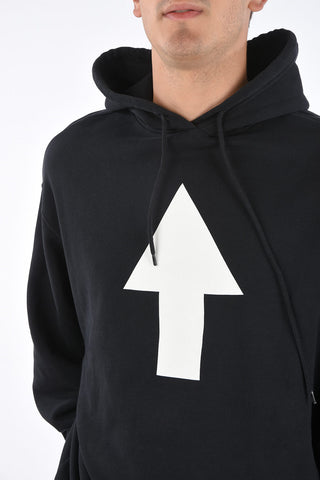 BOMBER FIT ARROW Hoodie with Prints