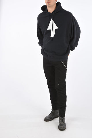 BOMBER FIT ARROW Hoodie with Prints