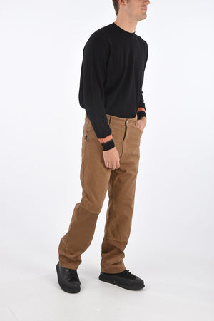 herringbone Striped 5 Pockets Pants
