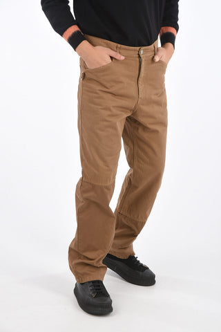 herringbone Striped 5 Pockets Pants