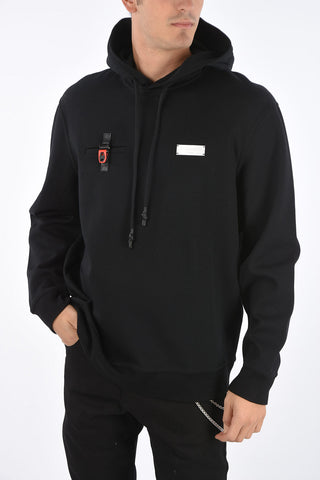 Hoodie with Breast-pocket and Applications