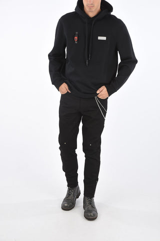 Hoodie with Breast-pocket and Applications