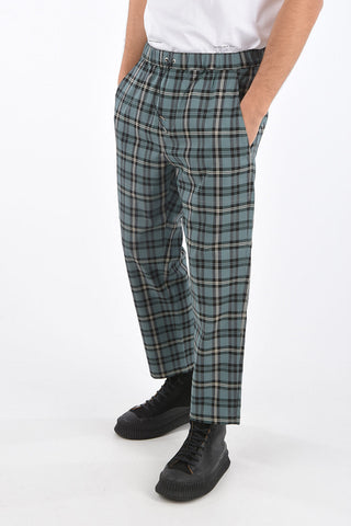 Pantalone Drop Crotch Tartan