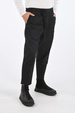 Drop Crotch Pants with Belt