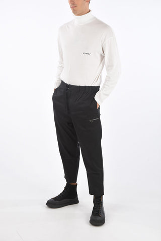 Drop Crotch Pants with Belt