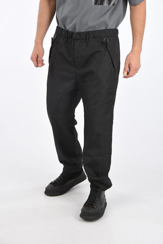 Drop Crotch Wide Leg Pants
